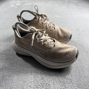 Hoka Mach 6 Wide Running Shoes Womens 8.5D Eggnog Rose Gold 1147834 EGV